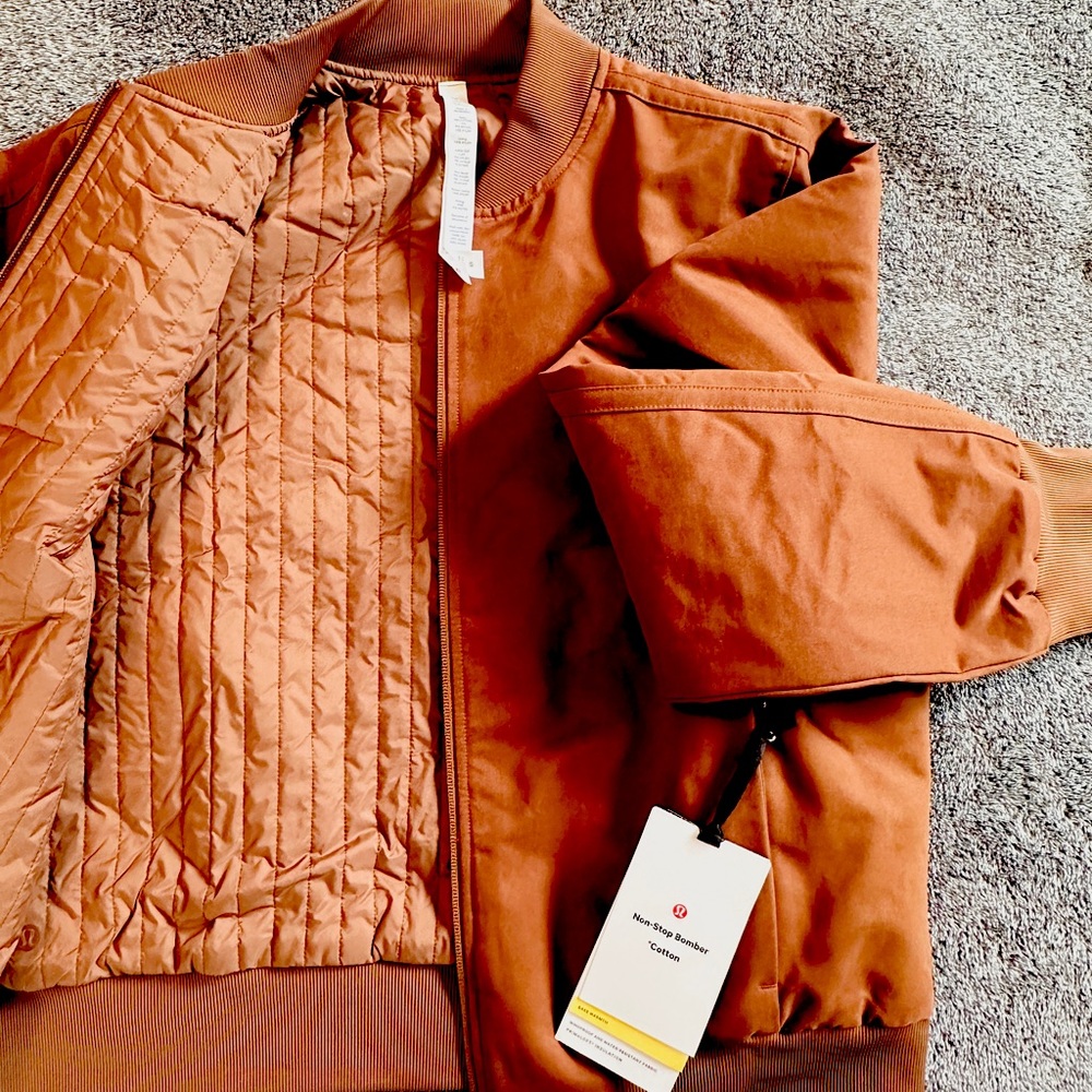Lululemon Non-Stop Bomber NWT